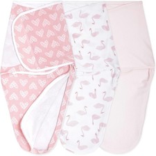 aden  anais Essentials Easy Swaddle Wrap Quick Change Bottom Zipper Briar Rose