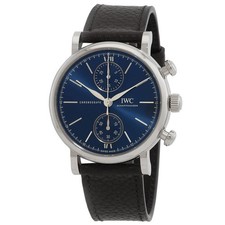 IWC Portofino Chronograph Automatic 'LAUREUS SPORT FOR GOOD' Blue Dial Men's