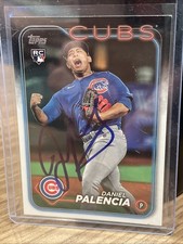 2024 Topps Series 1 - Daniel Palencia Auto #178 (RC) Chicago Cubs