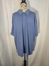 True Classic Blue Polo Shirt Men's Size XXL