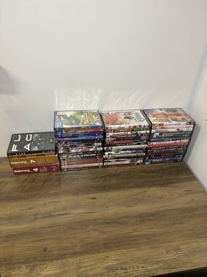 50 Random Anime/Fantasy DVD Lot! TMNT Batman Gundam Robotech Final Fantasy
