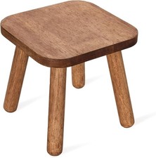 Solid Wood Stool Wooden Step Stool for Adults Small Wooden Stool Square Stool