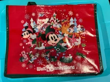NEW MICKEY Walt Disney World Christmas 2024 Shopping Tote Bag Reusable