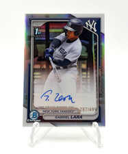 Gabriel Lara Bowman Chrome 2024 Refractor /499 Auto