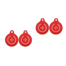 2 Count Silicone Popcorn Bucket Lid Wide Mouth Jar Strainer Multi Hole