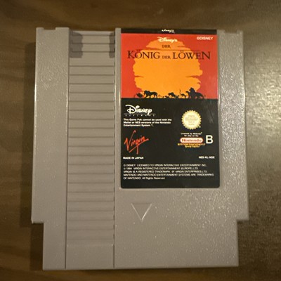 Nintendo NES - Disney's Der König der Löwen / The Lion King PAL-B