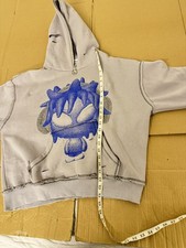 Named collective unisex grey digi rhinestone hoodie  S/M