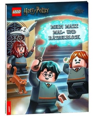LEGO  Harry Potter    Mein Maxi Mal- und Rätselblock 