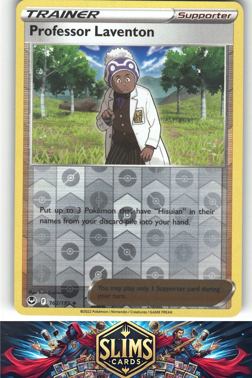 Professor Laventon - Uncommon - Near Mint or Better - Pokémon TCG - #162/195