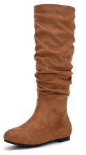 Jeossy Women's 941 Knee High Boots, Fall Falt Slouch Boot, Tall Boot Pull on 10