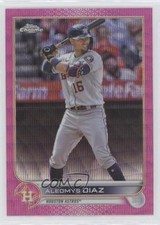2022 Topps Chrome Update Pink Wave Refractor Aledmys Diaz #USC36 07rd