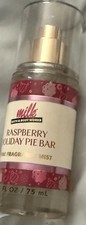 NEW BATH  BODY WORKS RASPBERRY HOLIDAY PIE BAR TRAVEL SIZE FINE FRAGRANCE MIST