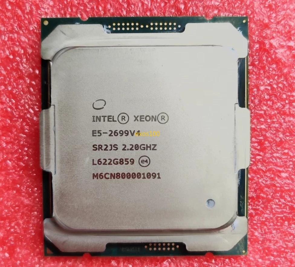 Intel Xeon E5-2699 V4 Processor Model 22 Cores Computer Processors