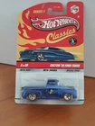 Hot Wheels Classics Series 5 #6 Custom '56 Ford Truck in Blue - Redline 5 Spokes