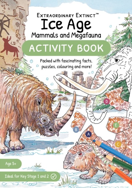 Ice Age Mammals and Megafauna Activity Book by JENNIFER WATSON (Paperback Book) - Image 3