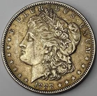 1888 P Philadelphia Mint Morgan Dollar $1 Old US 90% Silver Coin