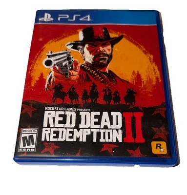 Red Dead Redemption 2 PS4 Complete 2 Discs Map Tested Rockstar RDR2