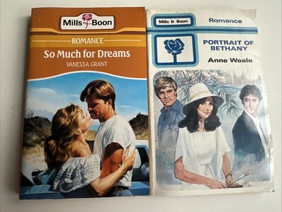 2 Mills & Boon - Vanessa Grant: So Much For Dreams/Anne Weale: Portrait Of Betha