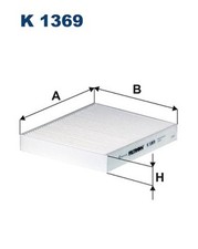 Innenraumfilter FILTRON K 1369 Partikelfilter für SUZUKI JY CROSS SX4 LY VITARA