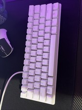 Razer Huntsman Mini 60 RGB Gaming Keyboard Optical Switches, Mercury White