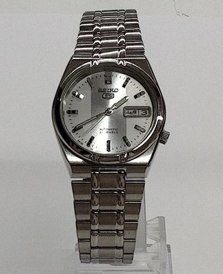 SEIKO 5 7S26-01H0 Automatic Mens Watch Display Back -For Parts