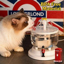 1L Cat Mate Pet Drinking Water Fountain Cat Fountain for Cats and Small Dogs UK