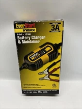 Everstart Maxx 3-Amp Battery Charger & Maintainer 6V/12V 120v AC 60Hz