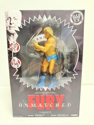 Jakks Pacific WWE Ric Flair Figure Fury Unmatched Platinum 2007. NIB Mint