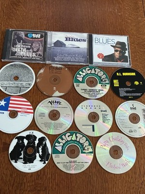 14 CD lot Blues music RL Burnside Poppa Chubby Johnny Copeland +++