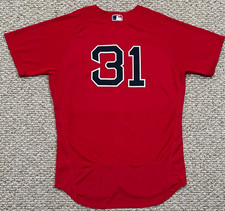 BRICE SIZE 46 #31 2020 Boston Red Sox game JERSEY red issued unused MLB HOLO