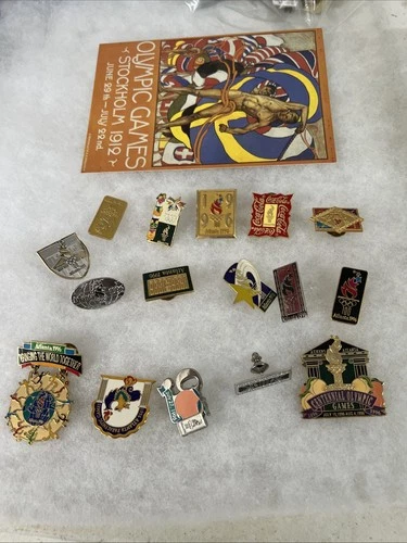Lot of 16 Olympic Pins 1996 Atlanta - product listing photo