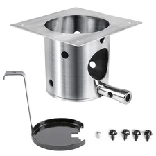 SUS304 Stainless Steel Fire Burn Pot Replacement Parts for Traeger and Pit Bo...