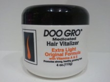  DOO GRO MEDICATED HAIR VITALIZER EXTRA LIGHT ORIGINAL FORMULA 4OZ