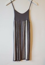 Mango Tunic Dress easy-to-wear Very soft in Silver Grey Sz S