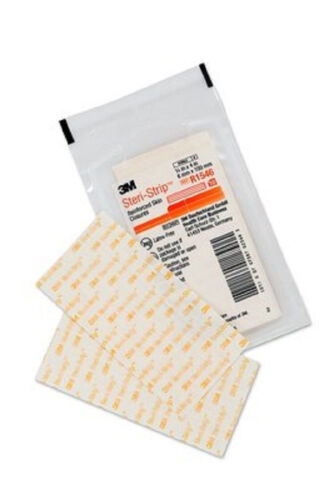 Steri-Strip Reinforced Skin Closures 3M R1546 1/4" x 4" 4 packs of 10 strips/pk