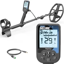 Nokta Double Score Waterproof, Multi-Frequency Metal Detector - Great on Beach!
