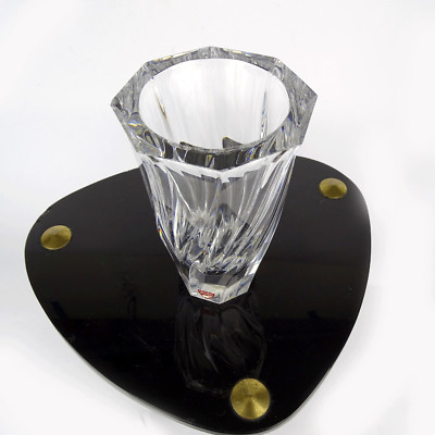 Twist Kristall Vase, Design Olle Alberius, Orrefors, Schweden, 1960s 1970s