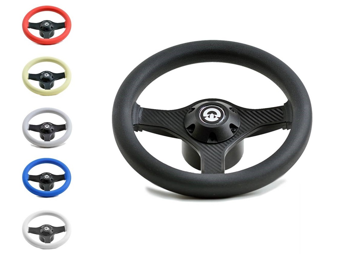 Bootslenkrad 13,5 Zoll Edelstahl - 5-Speichen Für Pontonboot & Yacht