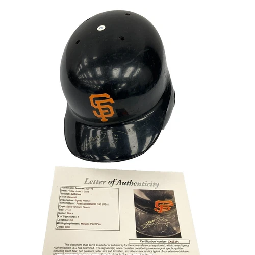 Jeff Kent MLB Original Autographed Helmets