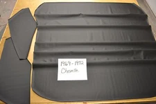 1969 69 1970 70 1971 71 1972 72 CHEVELLE NON PERFORATED BLACK HEADLINER USA MADE