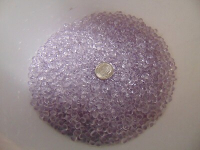 40 lbs Thermoplastic Elastomer TPE pellets Very Light PURPLE color