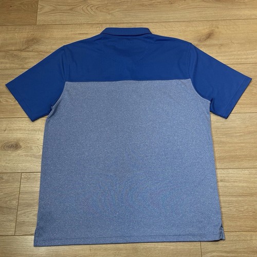 Bollé Herren Golf Polo Large Shirt feuchtigkeitsableitend sportlich blau grau - Bild 5 von 13