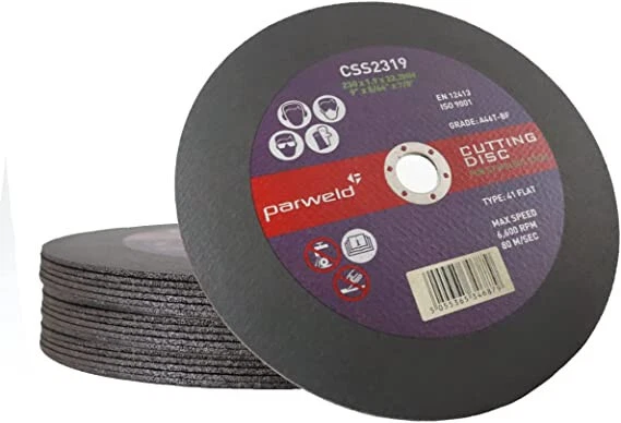 (Pack of 30) Parweld (9") 230mm x 1.9mm Thin Stainless Steel Metal Cutting Discs