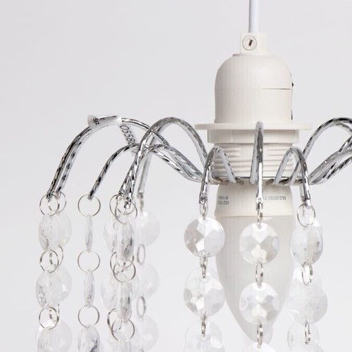 Modern Chandelier Acrylic Crystal Light Shades Droplet Ceiling Pendant Lampshade - Picture 137 of 162