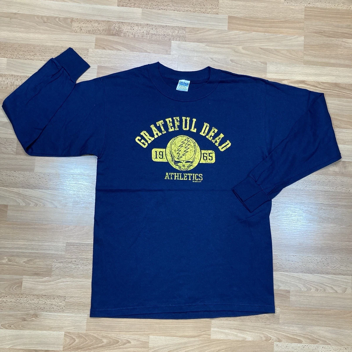 Vintage 90s Grateful Dead Athletics T Shirt Medium 00s Y2K GDP Band Tour Tee