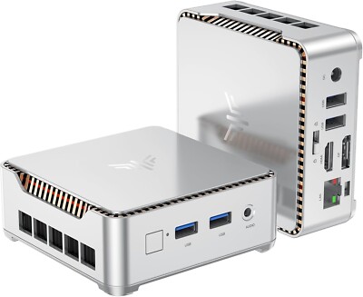 NiPoGi Mini PC Windows 11 Intel 12th N97 (bis zu 3,6GHz) 16GB+512GB 5G WIFI BT