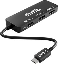 Plugable Thunderbolt USB C to HDMI Multi Moni...