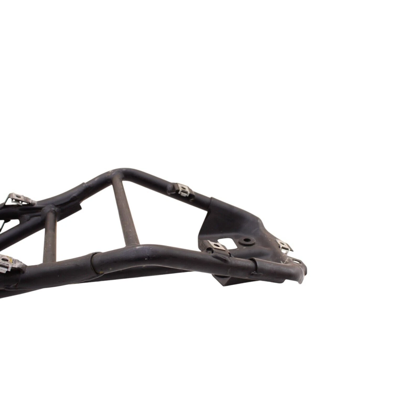 2007 2008 DUCATI 1098 SUBFRAME BRACKET SUPPORT BLACK MOUNT STRAIGHT