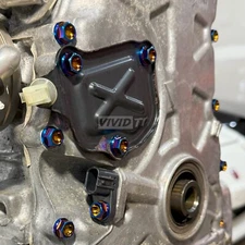 VividTi - Fits Honda Acura K20 Series Factory timing cover titanium hardware kit