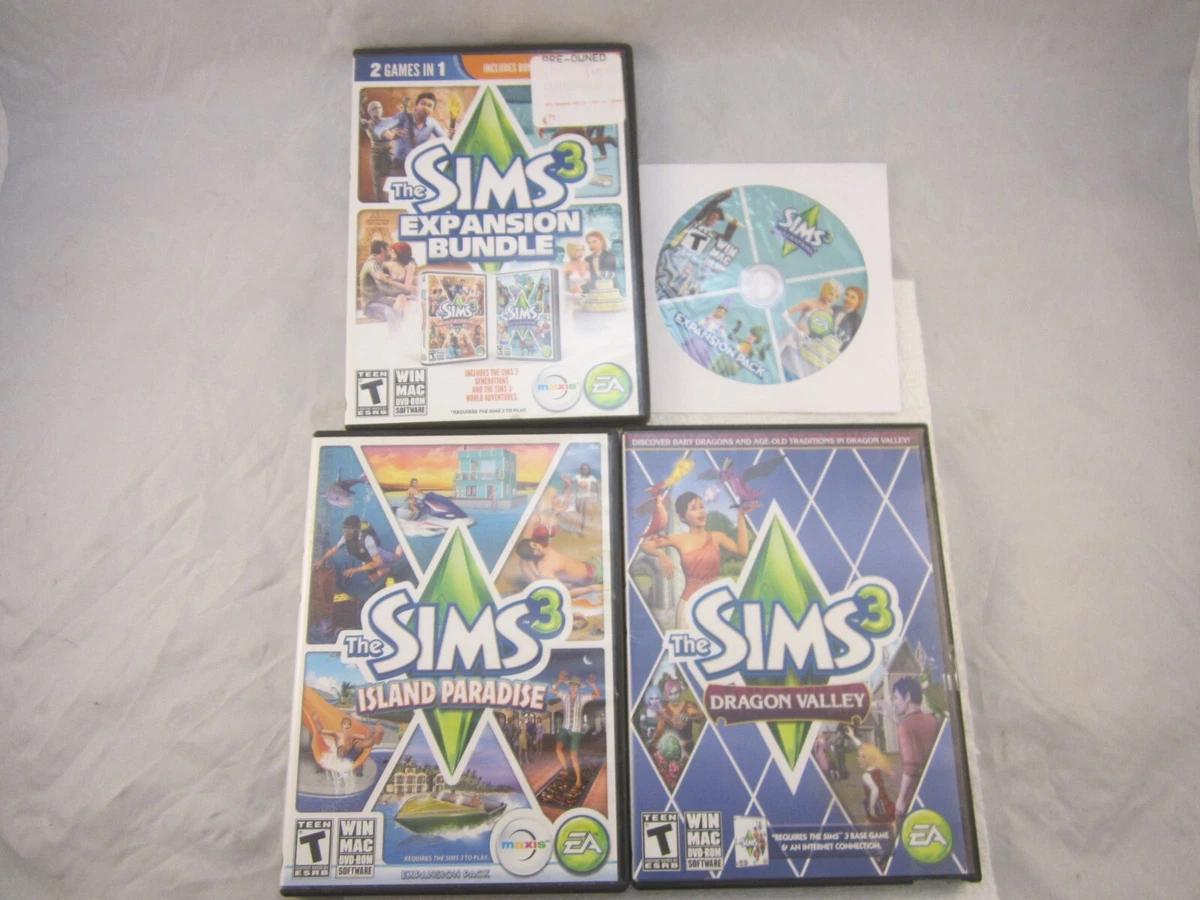 The Sims 3 Expansion Packs PC CD-ROM | eBay